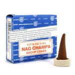 Благовония конусы Наг Чампа Сатья (Nag champa dhoop cones Satya), 12 шт.