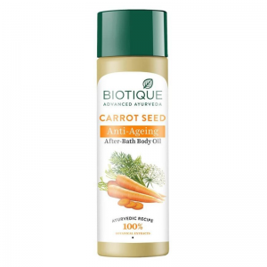  Фото - Антивозрастное масло для тела после душа с морковью (Bio Carrot Seed Anti-Aging After-Bath Body Oil), 120 мл.
