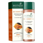 Гель для умывания с мёдом Биотик (Bio Honey Gel Refreshing Foaming Face Cleanser Biotique), 120 мл.