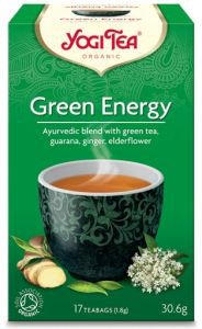  Фото - Yogi Tea «Green Energy» (Зеленый чай с гуараной)