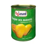 Пюре из манrо с добавлением сахара (Kesar Mango Pulp Rasanand), ж/б, 850 г.