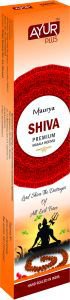  Фото - Благовония натуральные Аюр Плюс Shiva Premium Masala Incense (Ayur Plus), 18 г.