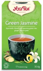  Фото - Yogi Tea «Green Jasmine» (Зеленый чай с жасмином и имбирем)