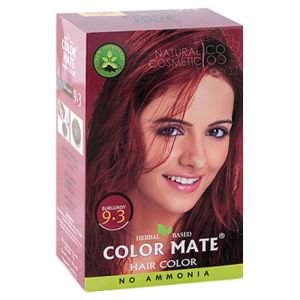  Фото - Натуральная краска для волос на основе хны Color Mate (9.3), бургунд, без амиака 75 г.
