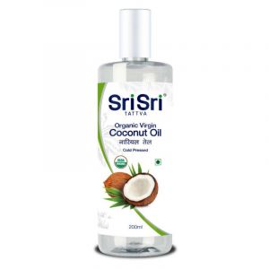  Фото - Масло кокосовое органическое первого холодного отжима Шри Шри Таттва (Organic Virgin Coconut Oil Sri Sri Tattva), 200 мл.