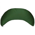 Подушка для медитации (полумесяц) 8х14х40 см, зеленая