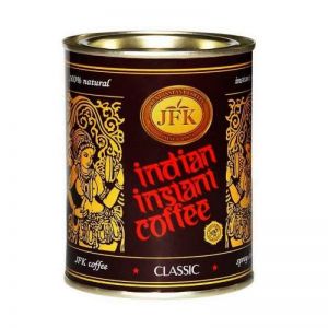  Фото - Кофе растворимый порошкообразный Индиан Инстант Кофе Классический (Indian Instant Coffeе Classic Powder) в жестяной банке, 200 г.