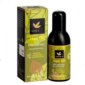  Фото - Масло для волос с Амлой против выпадения и седины Ведика (Anti Hair Fall Oil Vedica), 100 мл.