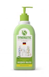  Фото - Synergetic жидкое мыло (биоразлагаемое средство для мытья рук), 500 мл.