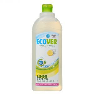  Фото - Экологическая жидкость для мытья посуды с лимоном и алоэ-вера Ecover, 500 мл.