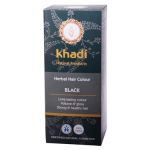 Краска растительная для волос Черный Кхади (Herbal Hair Colour Black Khadi), 100 г.