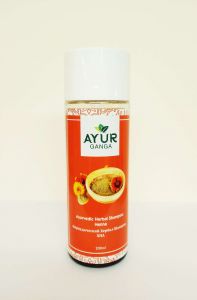  Фото - Аюрведический Хербал Шампунь ХНА Аюрганга(Ayurvedic Herbal Shampoo HENNA Ayurganga), 200 мл.