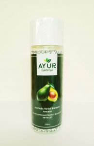  Фото - Аюрведический Хербал Шампунь Авокадо Аюрганга (Ayurvedic Herbal Shampoo Avacado Ayurganga), 200 мл.