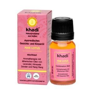  Фото -  Масло для лица и тела «Розовый лотос» Кхади (pink Lotus Khadi), 10 мл