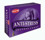 Благовония-конусы Анти-стресс Хем (Cones Anti-Stress Hem), 10 шт.