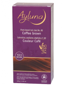  Фото - Краска для волос №80 «Кофейный коричневый» растительная Аилуна (Coffee brown Ayluna), 100 г