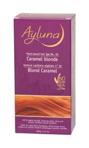  Фото - Краска для волос №30 «Карамельный блондин» растительная Аилуна (Caramel blonde Ayluna), 100 г