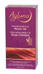  Фото - Краска для волос №50 «Каштановый красный» растительная Аилуна (Chestnut red Ayluna) , 100 г