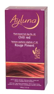  Фото - Краска для волос №60 «Красный чили» растительная Аилуна (Red chili Ayluna), 100 г