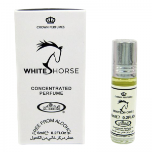  Фото - Духи масляные арабские «Белая лошадь» Аль Рехаб (White Horse Al Rehab), ролик 6 мл. 