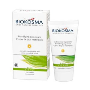 Крем дневной матирующий для нормальной и комбинированной кожи базовый уход biokosma биокосма Biokosm