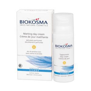 Крем дневной матирующий для сухой и чувствительной кожи сенситив biokosma биокосма Biokosma (Биокосм