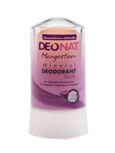  Фото - Дезодорант кристалл с соком мангостина Деонат (Mineral Deodorant stick Mangosteen Deonat), 60 г.
