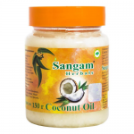 Кокосовое Масло Сангам Хербалс (Coconut Oil Virgin Sangam Herbals), 150 г.