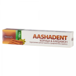 Натуральная зубная паста Аашадент Корица и Кардамон Ааша Хербалс (Toothpaste Aashadent Aasha Herbals), 100 г.