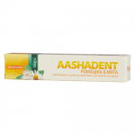 Натуральная зубная паста Аашадент Ромашка-Мята Ааша Хербалс (Toothpaste Aashadent Aasha Herbals), 100 г.