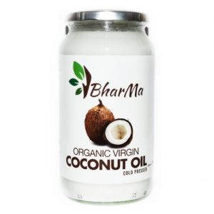  Фото - Кокосовое масло Органик Вирджин БхарМа (Coconut Oil Organic Virgin BharMa), 920 мл.