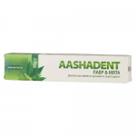 Натуральная зубная паста Аашадент Лавр и Мята Ааша Хербалс (Toothpaste Aashadent Aasha Herbals), 100 г.
