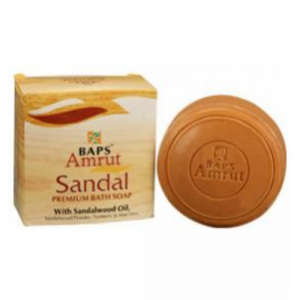  Фото - Мыло банное Сандал Премиум Бапс Амрут (Sandal Premium Bath Soap Baps Amrut), 75 г.