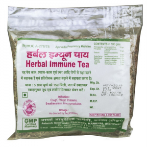  Фото - Травяной чай для иммунитета Адарш (Herbal Immune Tea Adarsh), 100 г.