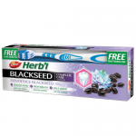 Зубная паста Хербл с черным тмином Дабур (Toothpaste Herb'l Black Seed Dabur), 150 г. + зубная щетка