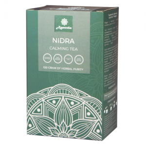  Фото - Аюрведический успокаивающий чай Нидра Агнивеша (Nidra Calming Tea Agnivesa), 100 г.