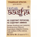 Травяная краска для волос черный кофе Ааша Хербалс (Aasha Herbals), 60 г.