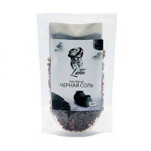  Фото - Черная соль, в пластиковом пакете (Lunn), 100 г.