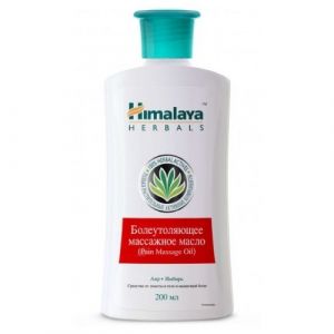  Фото - Болеутоляющее массажное масло Хималая Хербалс (Pain Massage Oil Himalaya Herbals), 200 мл.