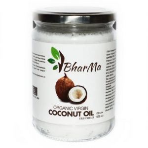  Фото - Кокосовое масло Органик Вирджин БхарМа (Coconut Oil Organic Virgin BharMa), 500 мл.