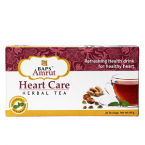  Фото - Травяной чай Забота о Сердце Бапс Амрут (Heart Care Herbal Tea Baps Amrut), 20 фильтр-пакетов