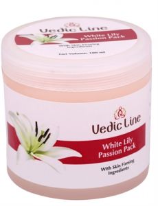  Фото - Маска для лица гелевая с экстрактом белой лилии Ведик Лайн (VedicLine), 100 мл. 