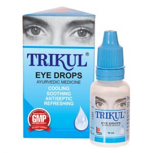  Фото - Аюрведические капли для глаз Трикул Тримед (Trikul Eye Drops Trimed), 15 мл.