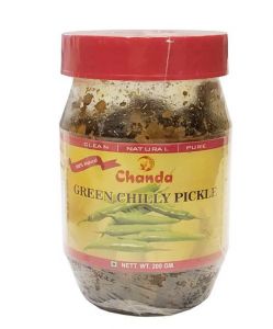  Фото - Пикули Зелёный Перец Чанда (Pickle Green Chilli Chanda), 200 г.