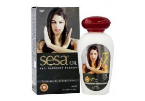  Фото - Масло для волос от перхоти и против выпадения Сеса (Sesa), 90 мл.