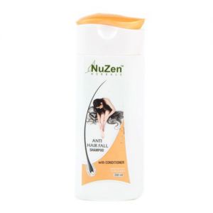  Фото - Шампунь-кондиционер против выпадения волос Нузен Хербалс (Anti Hair Fall Shampoo with Conditioner Nuzen Herbals), 200 мл.