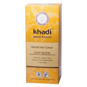  Фото - Краска растительная для волос Светлый Блондин Кхади (Herbal Hair Colour Light Blond Khadi), 100 г.