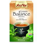 Yogi Tea «Green Balance» (Зеленый чай с комбучей)