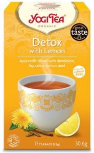  Фото - Yogi Tea «Detox with Lemon» (Очищающий чай с лимоном)
