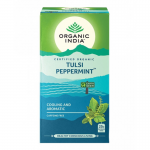 Чай освежающий Тулси Перечная Мята Органик Индия (Tulsi Peppermint Refresh Organic India), 25 пак.
